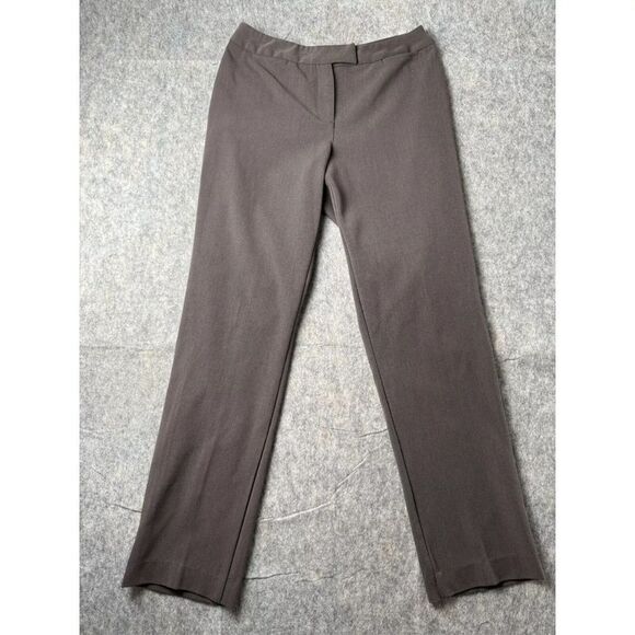 Pendleton Dress Pants Women's 6 Brown Polyester Stretch Formal Straight Leg - Picture 1 of 10